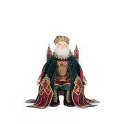 Quirks! Katherine's Collection, Christmas Christmas Castle Santa Chair by Katherine's Collection