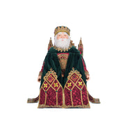 Quirks! Katherine's Collection, Christmas Christmas Castle Santa Chair by Katherine's Collection
