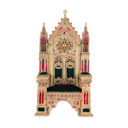 Quirks! Katherine's Collection, Christmas Christmas Castle Santa Chair by Katherine's Collection