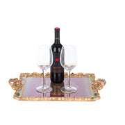 Quirks! Katherine's Collection, Christmas Christmas Castle Serving Tray by Katherine's Collection