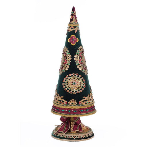 Quirks! Katherine's Collection, Christmas Christmas Castle Tabletop Tree by Katherine's Collection