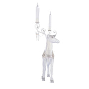 Quirks! Katherine's Collection, Christmas Crystal Christmas Standing Deer Candleholder by Katherine's Collection