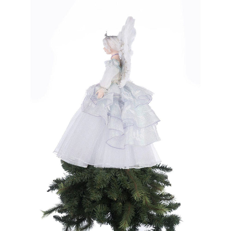 Quirks! Katherine's Collection, Christmas Crystalline Angel Tree Topper by Katherine's Collection
