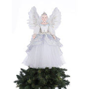 Quirks! Katherine's Collection, Christmas Crystalline Angel Tree Topper by Katherine's Collection