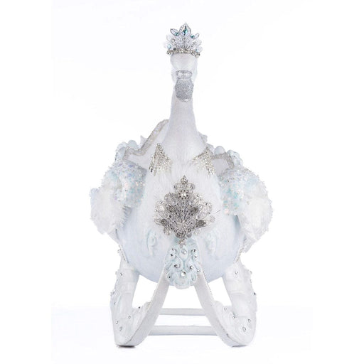 Quirks! Katherine's Collection, Christmas Dazzling Swan Sleigh by Katherine's Collection