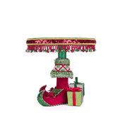 Quirks! Katherine's Collection, Christmas Elf Boots Cake Plate by Katherine's Collection