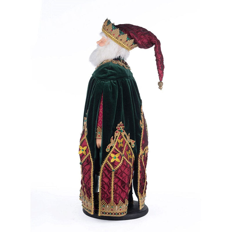 Quirks! Katherine's Collection, Christmas Father Christmas Castle Doll 24-Inch by Katherine's Collection
