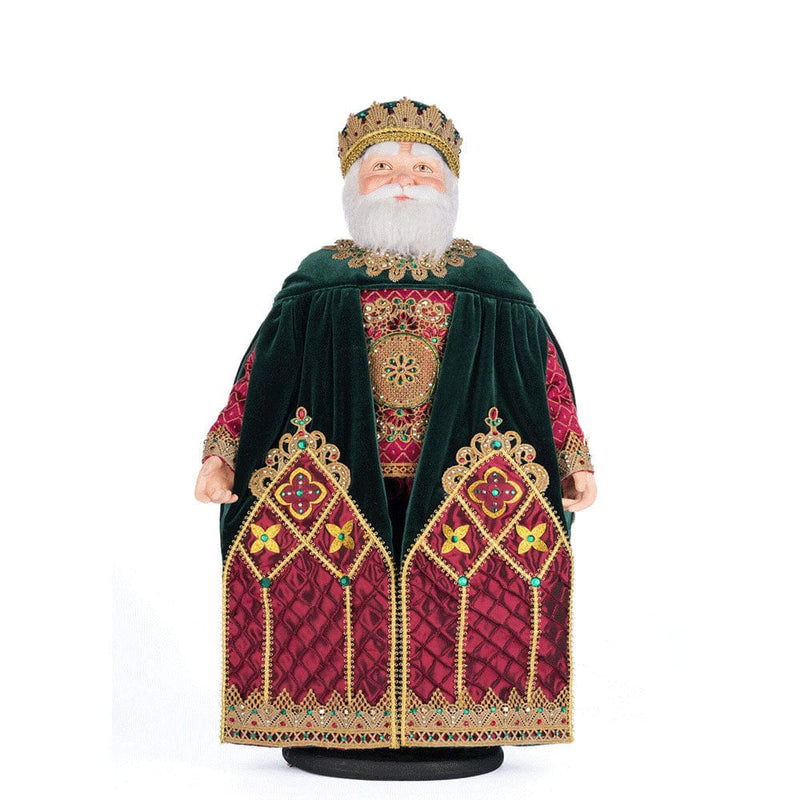 Quirks! Katherine's Collection, Christmas Father Christmas Castle Doll 24-Inch by Katherine's Collection