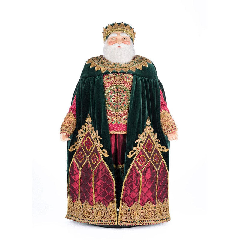Quirks! Katherine's Collection, Christmas Father Christmas Castle Doll 32-Inch by Katherine's Collection