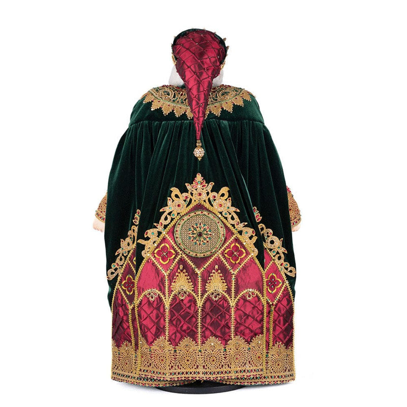 Quirks! Katherine's Collection, Christmas Father Christmas Castle Doll 32-Inch by Katherine's Collection