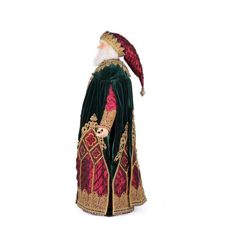 Quirks! Katherine's Collection, Christmas Father Christmas Castle Doll 32-Inch by Katherine's Collection