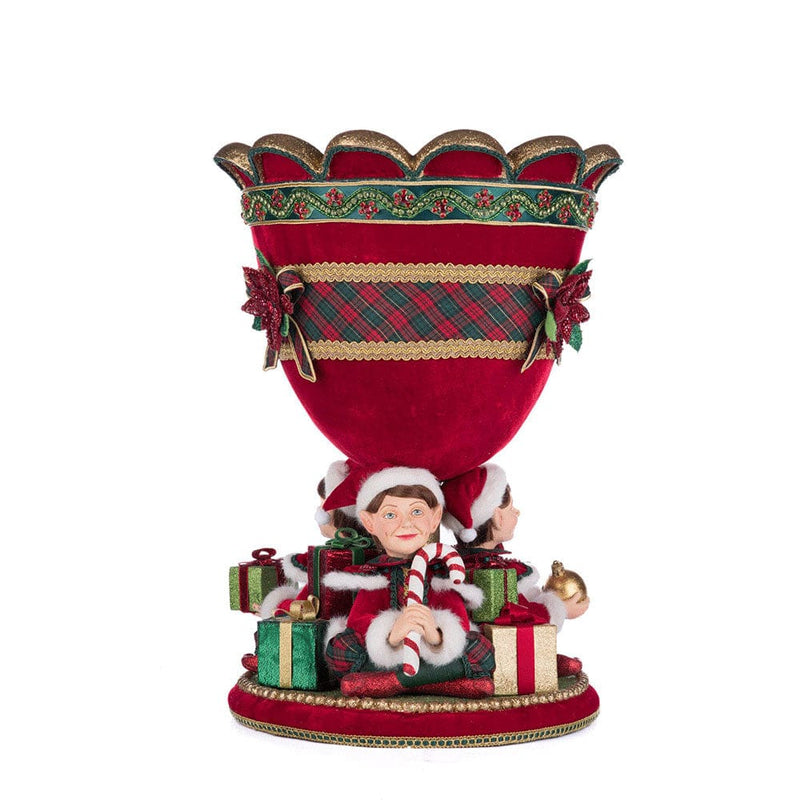 Quirks! Katherine's Collection, Christmas Holiday Magic Elf Urn by Katherine's Collection
