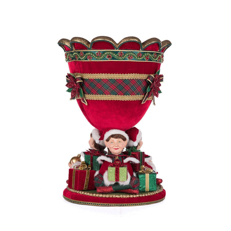 Quirks! Katherine's Collection, Christmas Holiday Magic Elf Urn by Katherine's Collection
