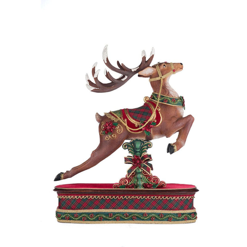 Quirks! Katherine's Collection, Christmas Holiday Magic Reindeer by Katherine's Collection