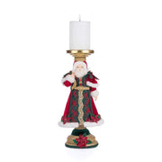 Quirks! Katherine's Collection, Christmas Holiday Magic Santa Candlestick by Katherine's Collection
