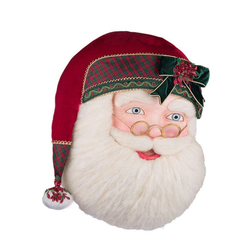 Quirks! Katherine's Collection, Christmas Holiday Magic Santa Wall Mask by Katherine's Collection