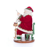 Quirks! Katherine's Collection, Christmas Holiday Magic Santa With Marionette by Katherine's Collection