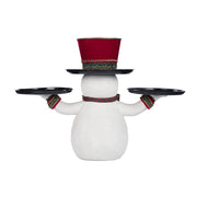 Quirks! Katherine's Collection, Christmas Holiday Magic Snowman Serving Piece by Katherine's Collection