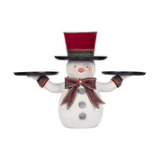 Quirks! Katherine's Collection, Christmas Holiday Magic Snowman Serving Piece by Katherine's Collection