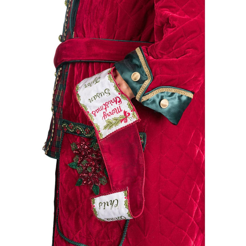Quirks! Katherine's Collection, Christmas Holiday Magic Sweet Dreams Santa Doll Life Size by Katherine's Collection