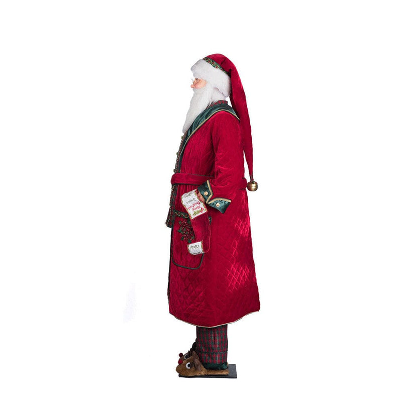 Quirks! Katherine's Collection, Christmas Holiday Magic Sweet Dreams Santa Doll Life Size by Katherine's Collection