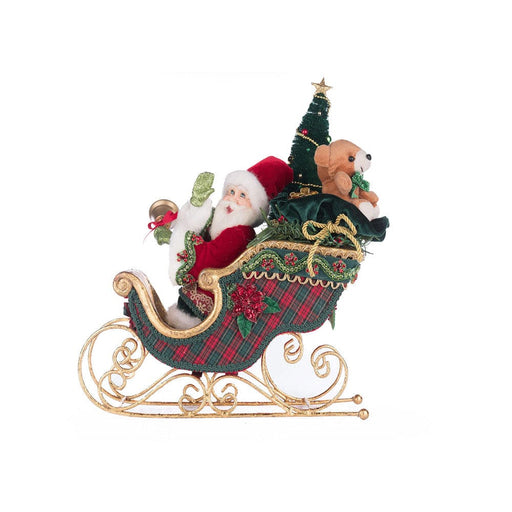 Quirks! Katherine's Collection, Christmas Holiday Magic Table Top Sleigh by Katherine's Collection
