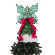 Quirks! Katherine's Collection, Christmas Holly Berry Fairy Tree Topper by Katherine's Collection