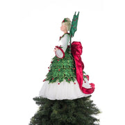 Quirks! Katherine's Collection, Christmas Holly Berry Fairy Tree Topper by Katherine's Collection