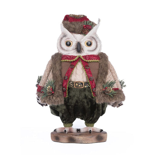 Quirks! Katherine's Collection, Christmas Hoobert The North Country Christmas Owl by Katherine's Collection
