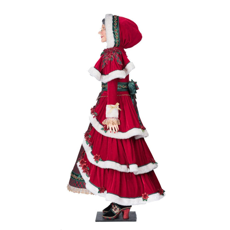 Quirks! Katherine's Collection, Christmas Merry Magic Life Size Mrs. Claus by Katherine's Collection