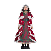 Quirks! Katherine's Collection, Christmas Merry Magic Life Size Mrs. Claus by Katherine's Collection