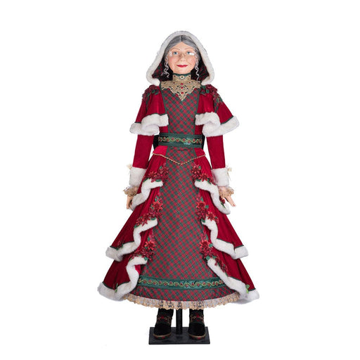 Quirks! Katherine's Collection, Christmas Merry Magic Life Size Mrs. Claus by Katherine's Collection