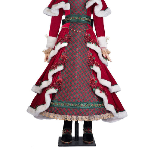 Quirks! Katherine's Collection, Christmas Merry Magic Life Size Mrs. Claus by Katherine's Collection
