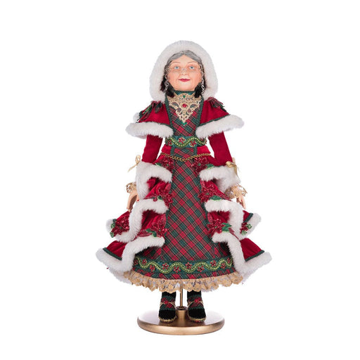 Quirks! Katherine's Collection, Christmas Merry Magic Mrs. Claus Doll 24-Inch by Katherine's Collection