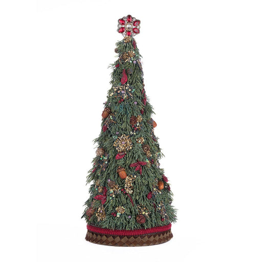 Quirks! Katherine's Collection, Christmas North Country Tree Tabletop by Katherine's Collection