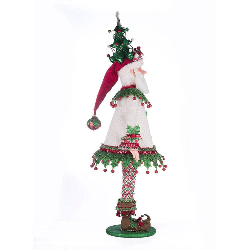 Quirks! Katherine's Collection, Christmas Papa Winterberry Santa Doll by Katherine's Collection