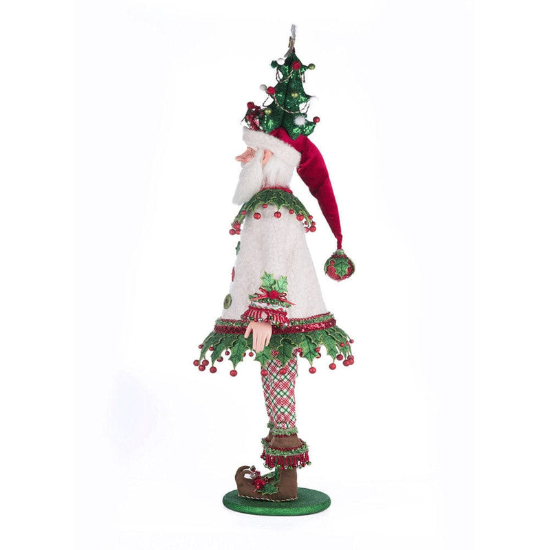 Quirks! Katherine's Collection, Christmas Papa Winterberry Santa Doll by Katherine's Collection