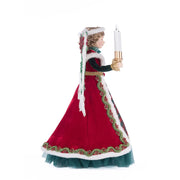 Quirks! Katherine's Collection, Christmas Penelope Poinsettia Angel Tree Topper by Katherine's Collection