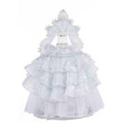 Quirks! Katherine's Collection, Christmas Queen Crystalline Cloche Piece by Katherine's Collection