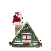 Quirks! Katherine's Collection, Christmas Santa In Chimney Christmas Countdown by Katherine's Collection