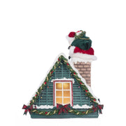 Quirks! Katherine's Collection, Christmas Santa In Chimney Christmas Countdown by Katherine's Collection