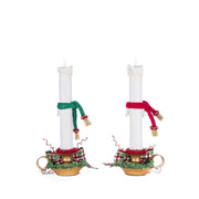 Quirks! Katherine's Collection, Christmas Village Of Holly Woods Caroling Candles Assortment of 2 by Katherine's Collection