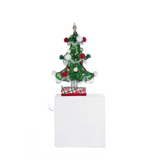 Quirks! Katherine's Collection, Christmas Whimsical Tree Stocking Holder by Katherine's Collection