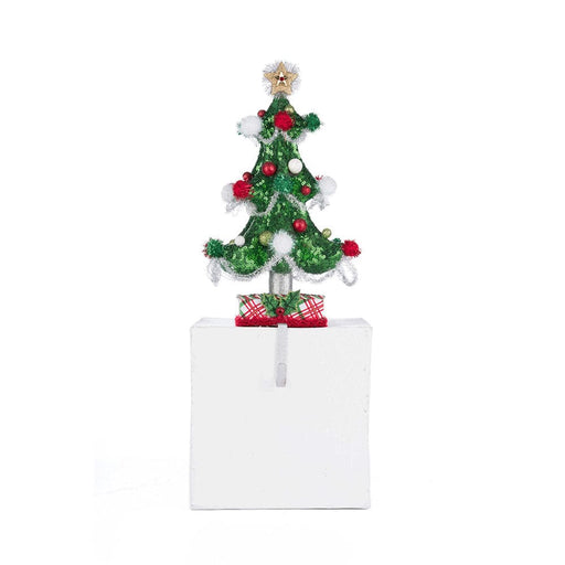 Quirks! Katherine's Collection, Christmas Whimsical Tree Stocking Holder by Katherine's Collection