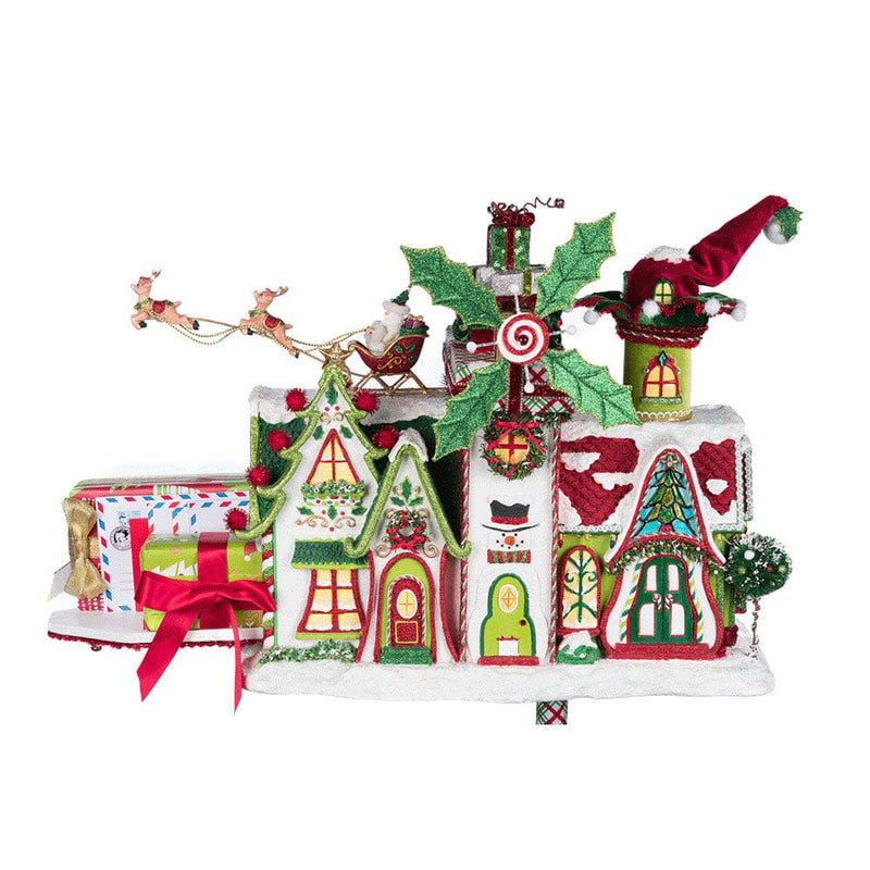 Quirks! Katherine's Collection, Christmas Whimsical Village Mailbox by Katherine's Collection