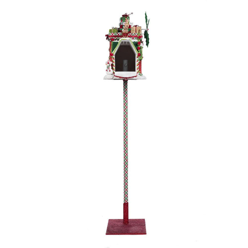 Quirks! Katherine's Collection, Christmas Whimsical Village Mailbox by Katherine's Collection
