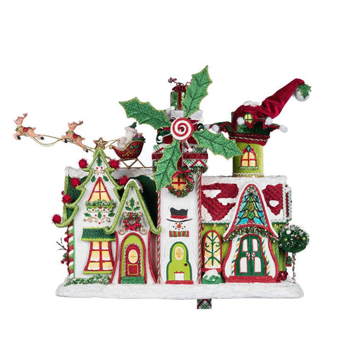 Quirks! Katherine's Collection, Christmas Whimsical Village Mailbox by Katherine's Collection