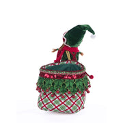Quirks! Katherine's Collection, Christmas Winter Snowdrop Elf With Bag by Katherine's Collection