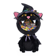 Quirks! Katherine's Collection Halloween, Halloween, Seasonal Decor Black Cat Candy Container by Katherine's Collection