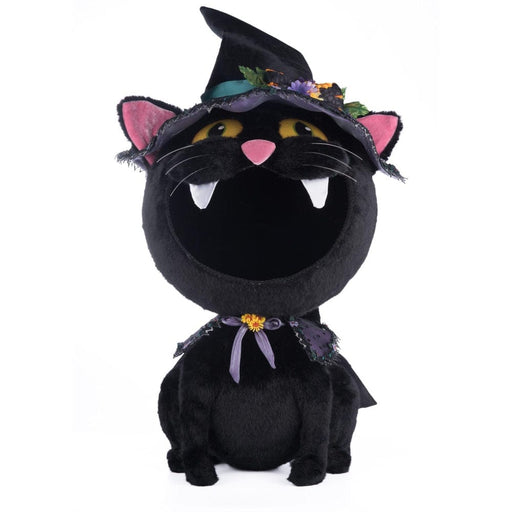 Quirks! Katherine's Collection Halloween, Halloween, Seasonal Decor Black Cat Candy Container by Katherine's Collection